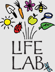 the organization logo for Life Lab garden organization 
