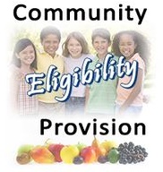 Image of Students with Community Eligibility Text